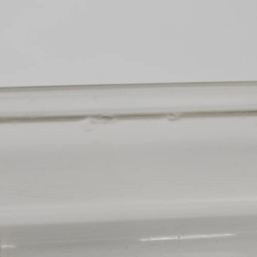 Clear Rectangular Glass Storage Dish - Transparent with Light Amber Tint